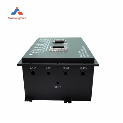 Box batteria in metallo grande rimorchio ebike