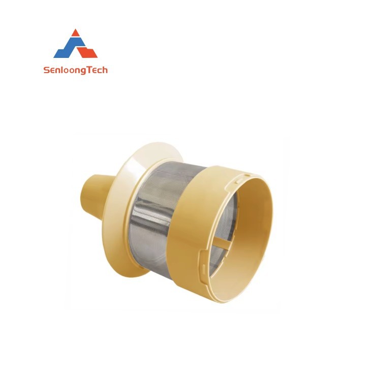 Vacuum cleaner yellow metal filter